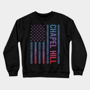 Blue Red Flag - Chapel Hill Crewneck Sweatshirt